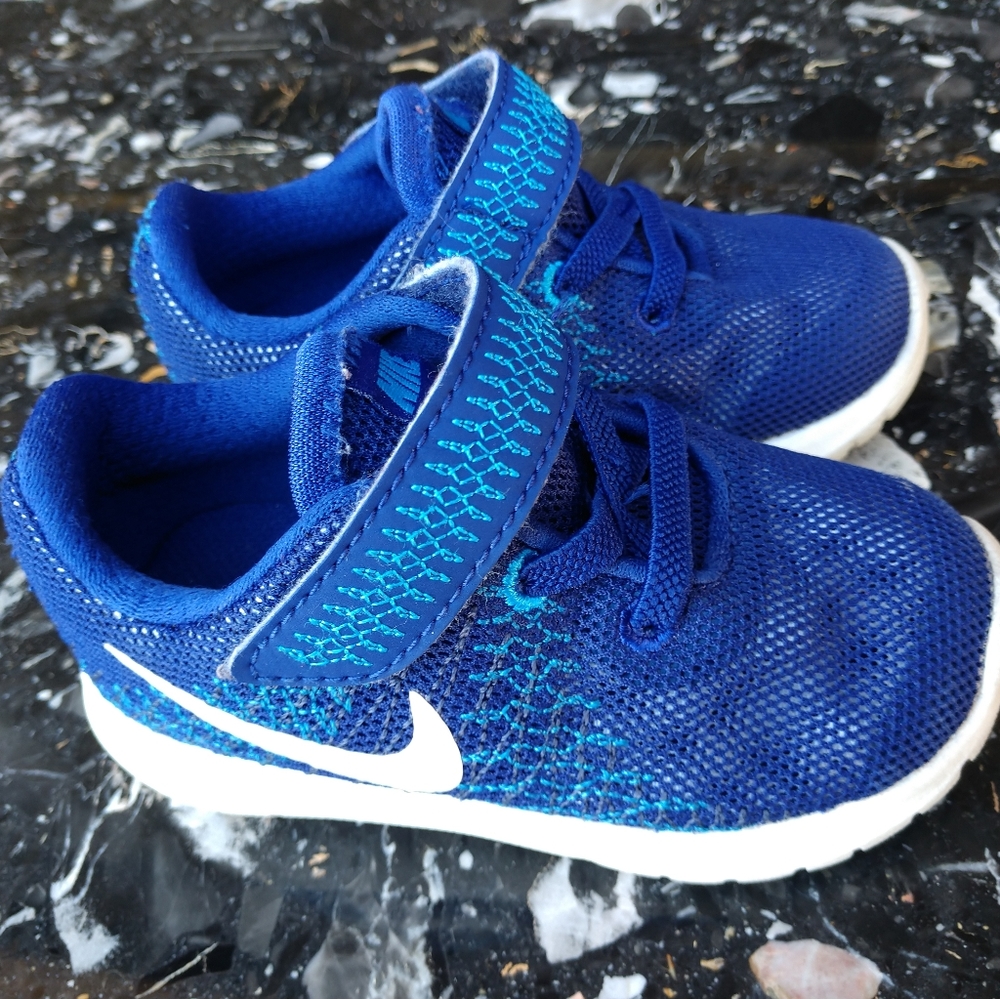 Blue Nikes